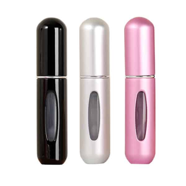 Marino Home  ขวดใส่น้ำหอม ขวดแบ่งน้ำหอม ขวดใส่น้ำหอมขนาดพกพา ขนาด 5 ML. แพ็ค 10 ชิ้น คละสี No.Y1237